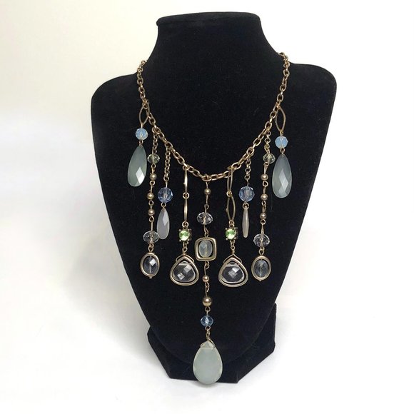 Ann Taylor Jewelry - Waterfall Jeweled Necklace